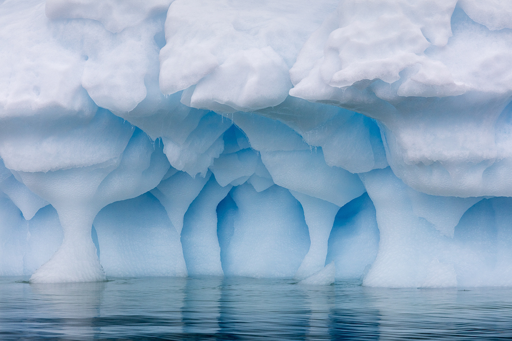 Photographs of Antarctica’s Blue Ice at Eye Level